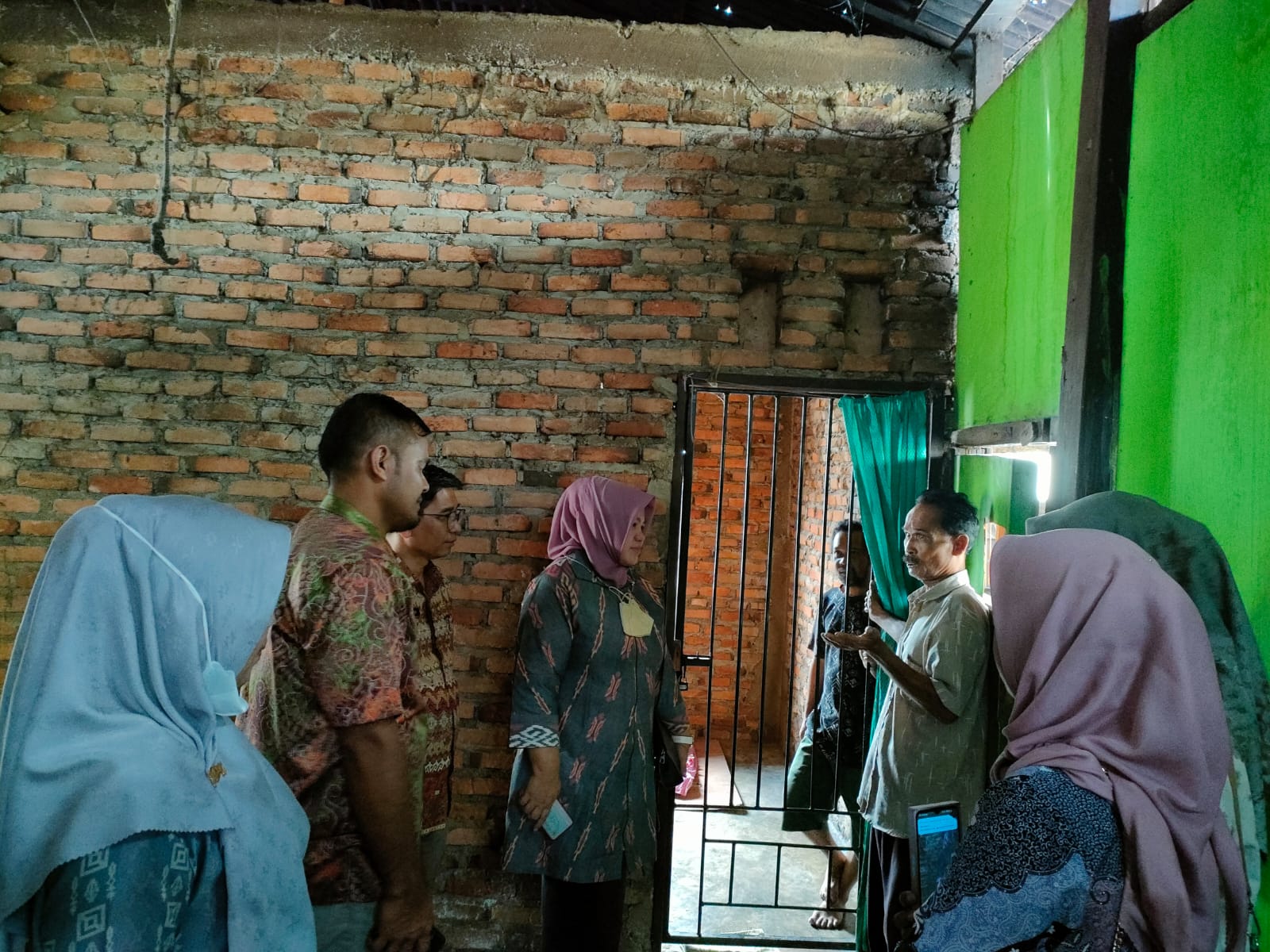 Puskesmas Koto Berapak lalsanakan Pemantauan pasien ODGJ oleh Kabid P2P Dinas Kesehatan Kab. Pessel 