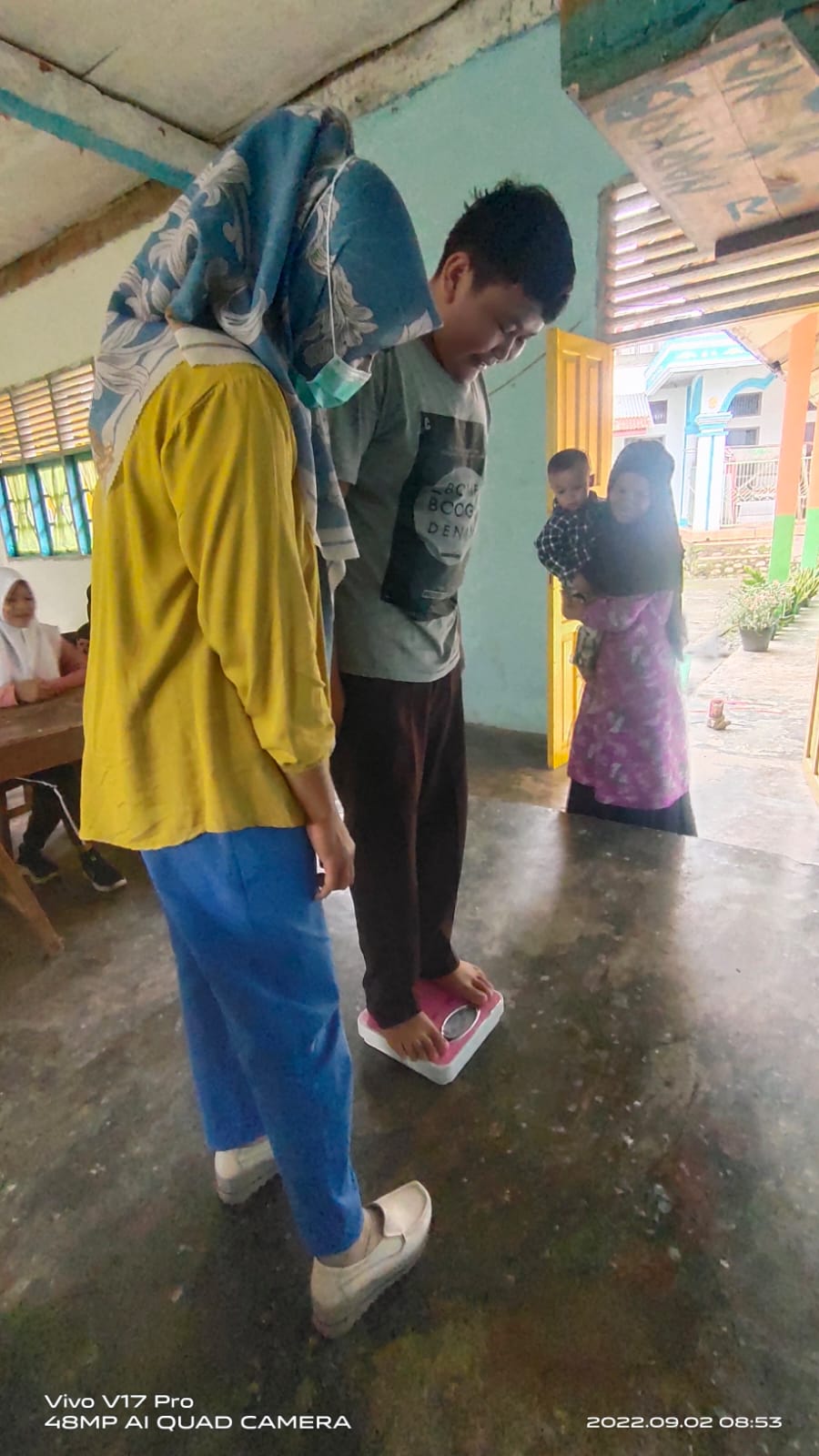 PENJARINGAN UKS DI PONPES TARBIYAH  KOTO KANDIS WILKER UPT PUSKESMAS KOTO BARU