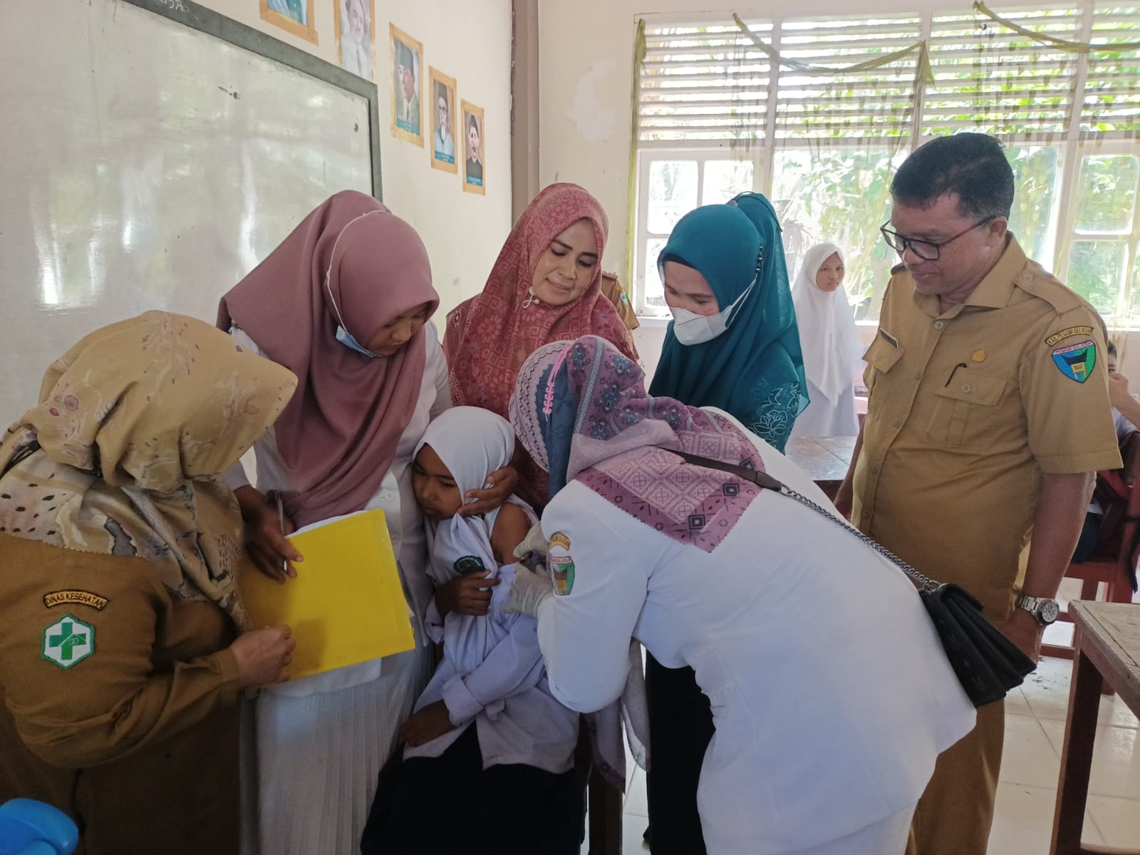 PUSK.Surantih  lakukan kunjungan ke Ponpes Darus Salam nagari Amping Parak bersama Ketua Tim pengger