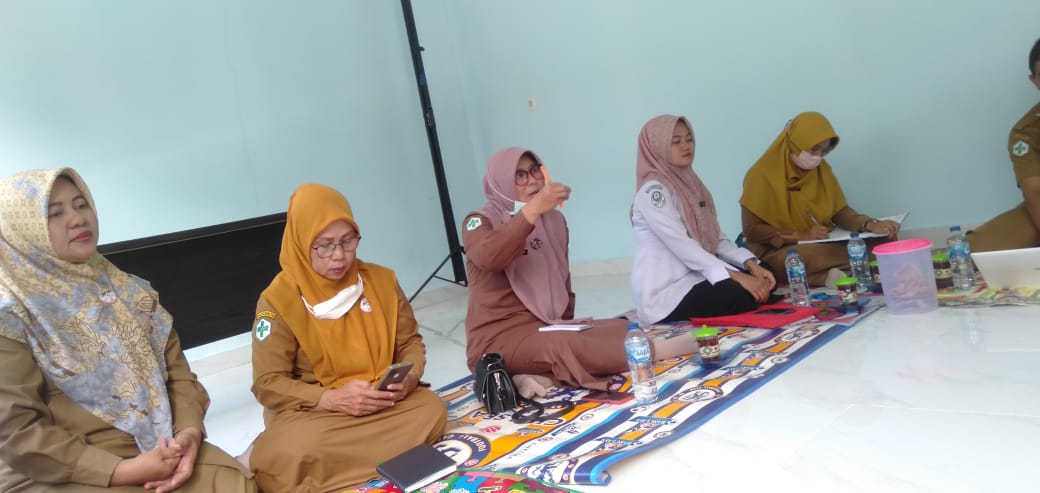 KUNJUNGAN TEAM PISPK DINAS KESEHATAN KABUPATEN PESISIR SELATAN KE PUSKESMAS KAYU GADANG 