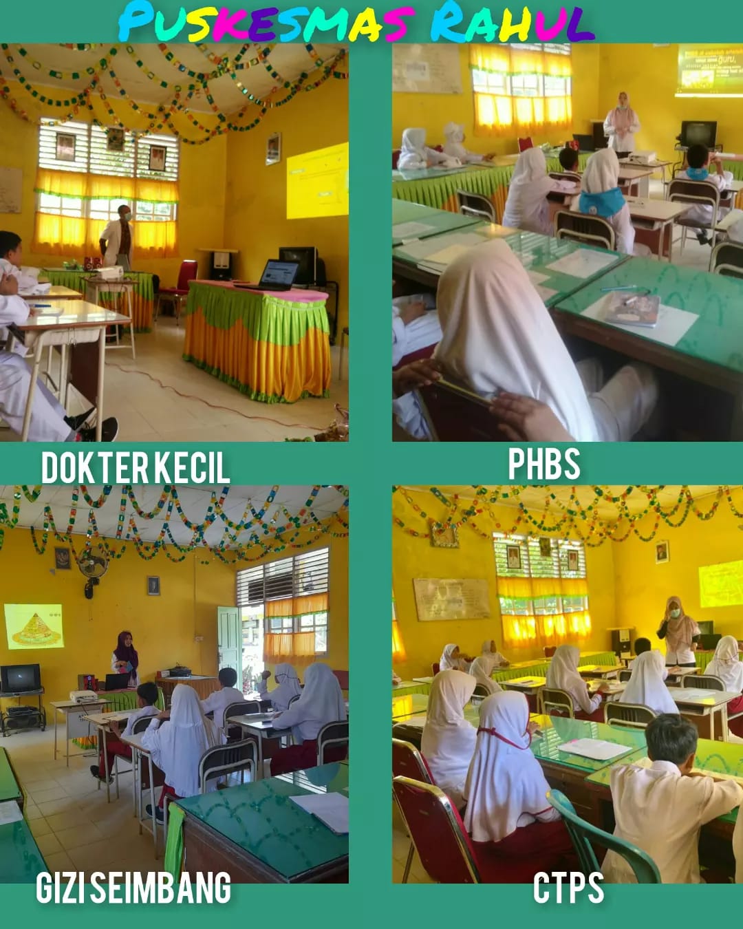 PELATIHAN DOKTER KECIL SDN 06 TALANG, PUSKESMAS RANAH AMPEK HULU TAPAN 