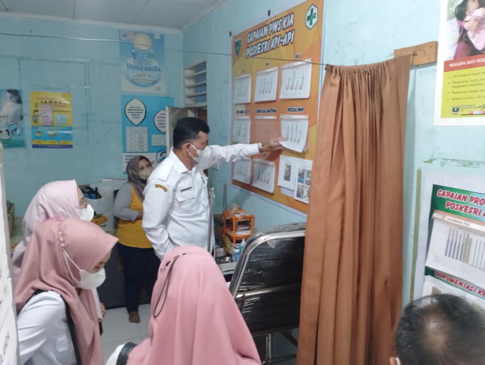 MONEV POSKESRI WILAYAH KERJA PUSKESMAS PASAR BARU RABU 7 SEPTEMBER 2022