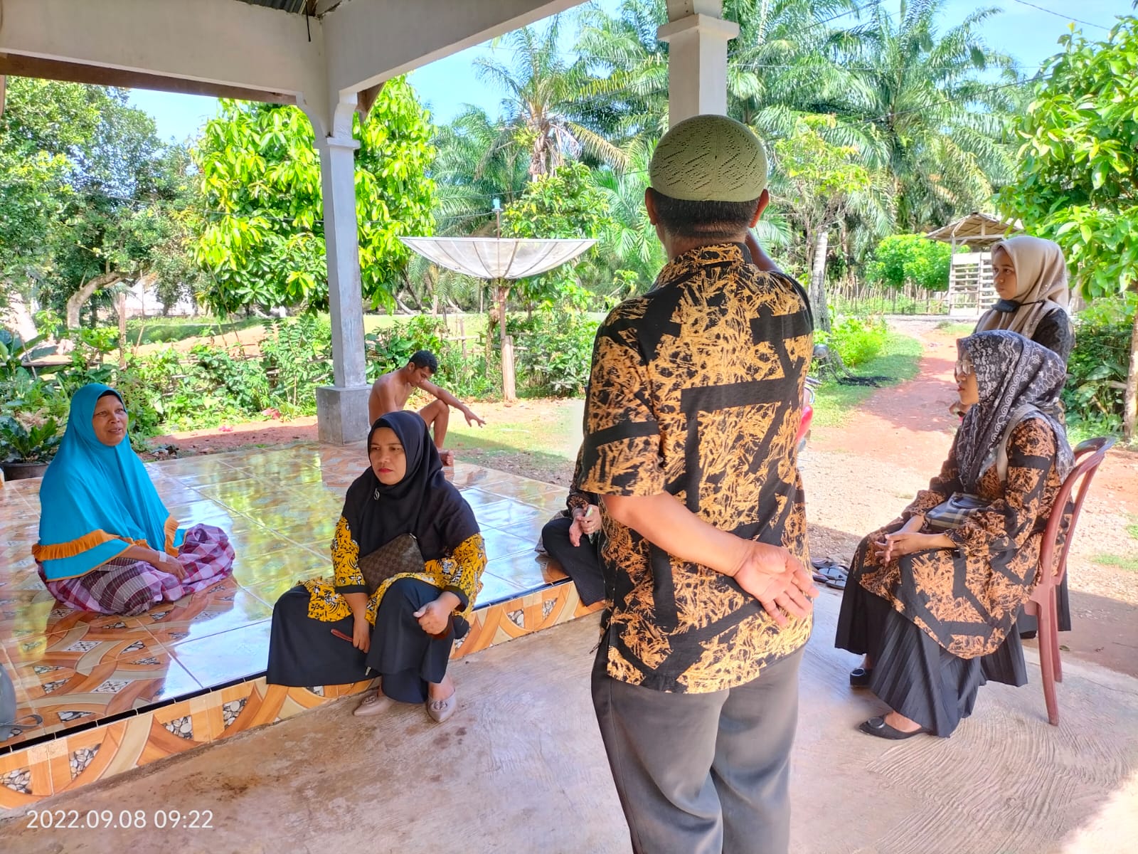 PUSKESMAS KAMBANG, Kamis, 8 September 2022  lakukan  PE DBD dikampung Padang Rubiah dan Pd. Pj. II