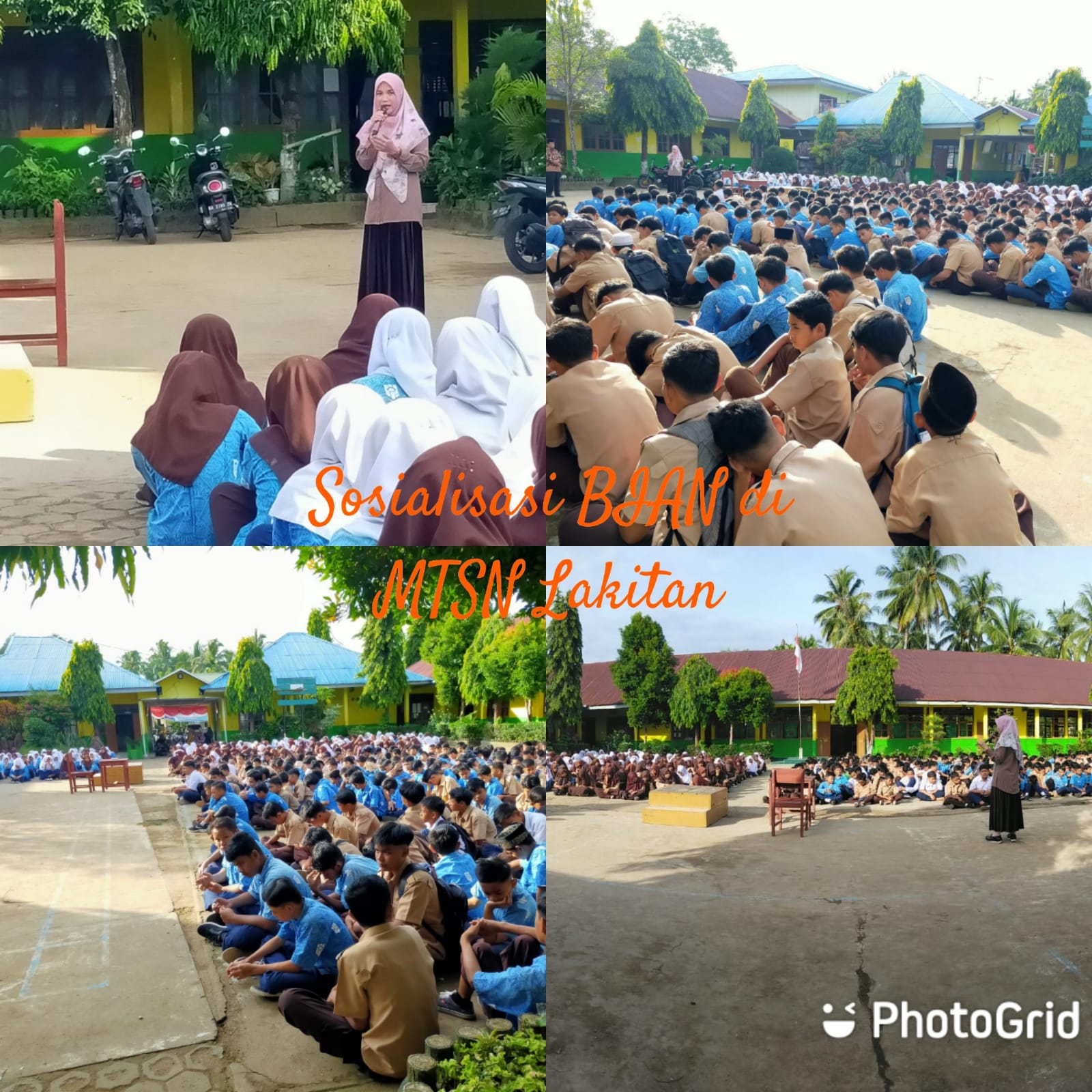 Pelaksanaan Imunisasi BIAN Tahap II di MTSN Lakitan Wilker Puskesmas Kambang.