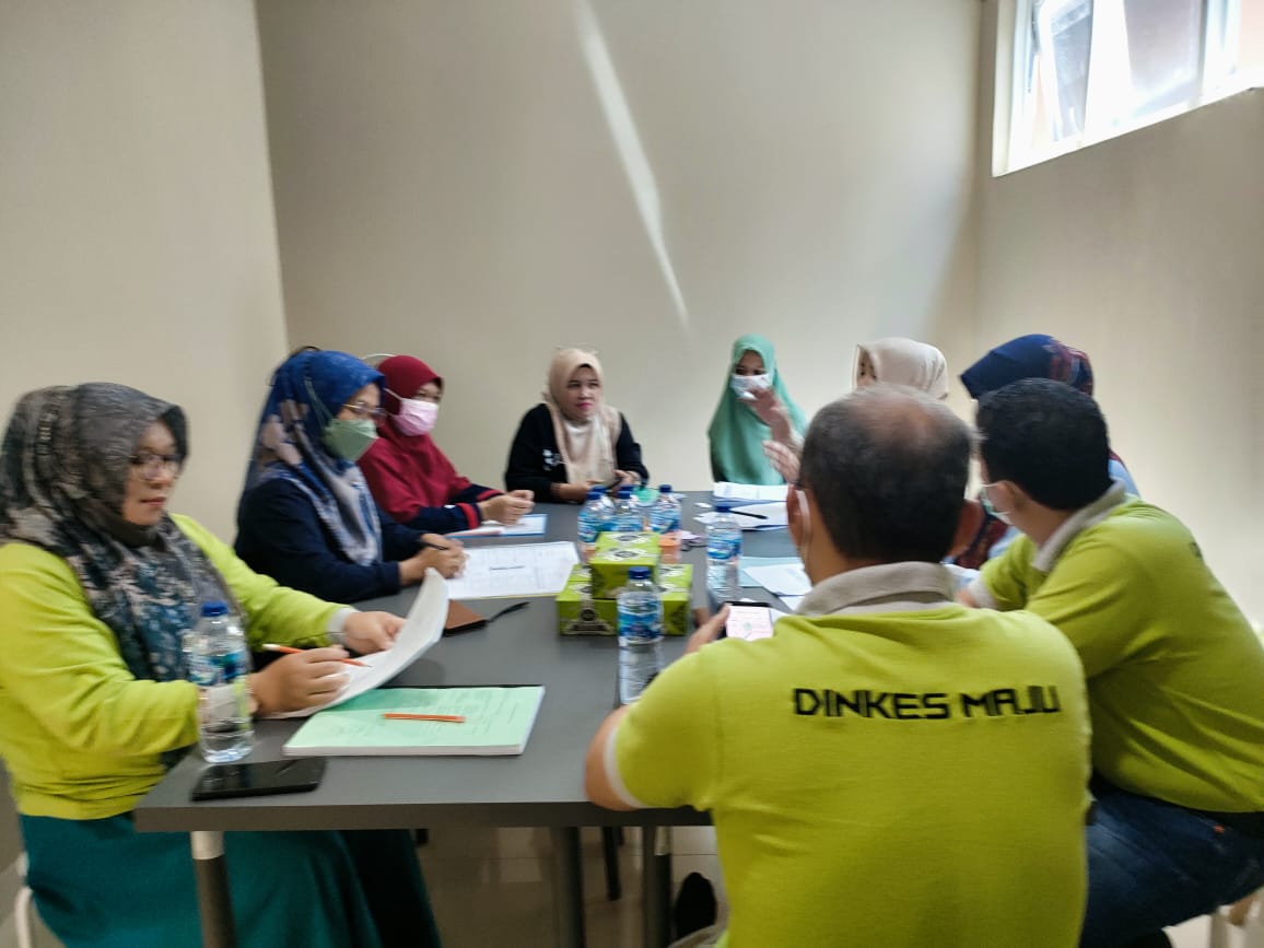 Dinkes lakukan visitasi Perpanjangan Izin Operasional Klinik Painan  tgl 9 September 2022