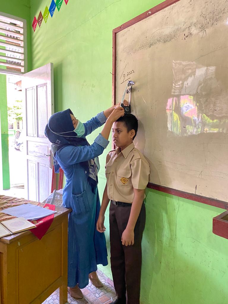 Puskesmas Balai Selasa laksanakan Penjaringan kesehatan di sekolah dalam mendukung inovasi PASAN MAN