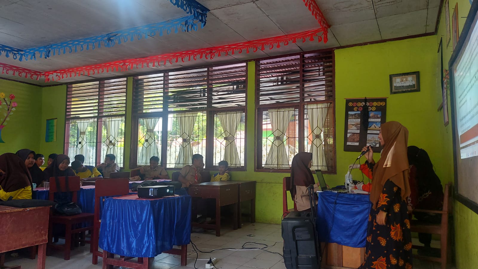 Sosialisasi Bahaya Rokok, Napza dan DBD di MTsN 2 Pesisir Selatan  Puskesmas Koto Berapak