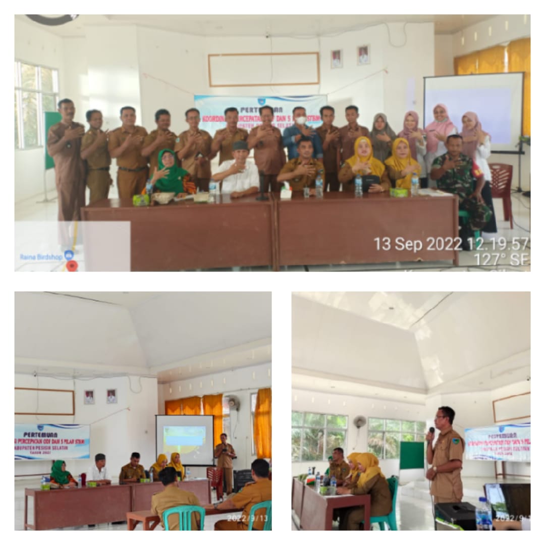 Pusk. Ti. Makmur Ikuti  Pertemuan Percepatan ODF (Open Defecation Free)  stop buang air besar sembar