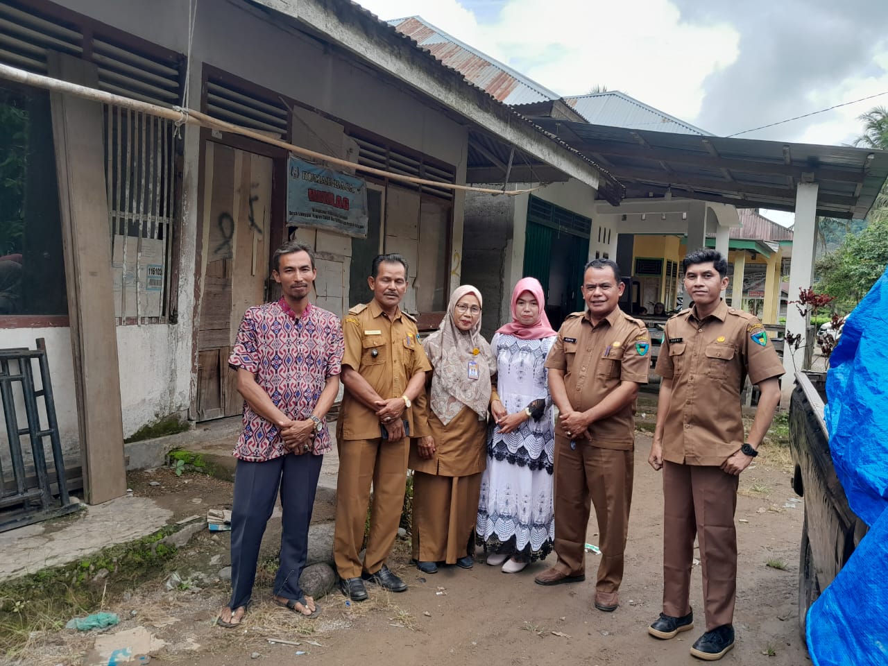 DINAS KESEHATAN KABUPATEN PESISIR SELATAN BERSAMA PUSKESMAS KAYU GADANG KE PUSTU LANGGAI