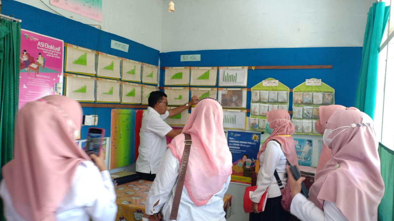 Supervisi dan monitoring ke Pustu dan Poskesri wilayah kerja Puskesmas Surantih