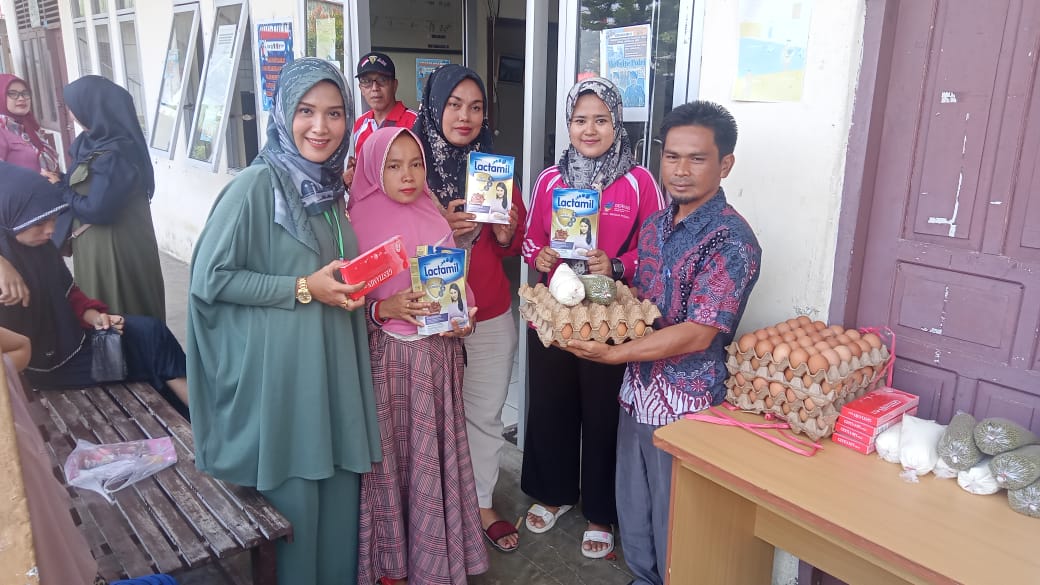 PUSKESMAS BALAISELASA BERIKAN  BANTUAN PADA BUMIL KEK DI KENAGARIAN PELANGAI DUKUNG PASAN MANDE