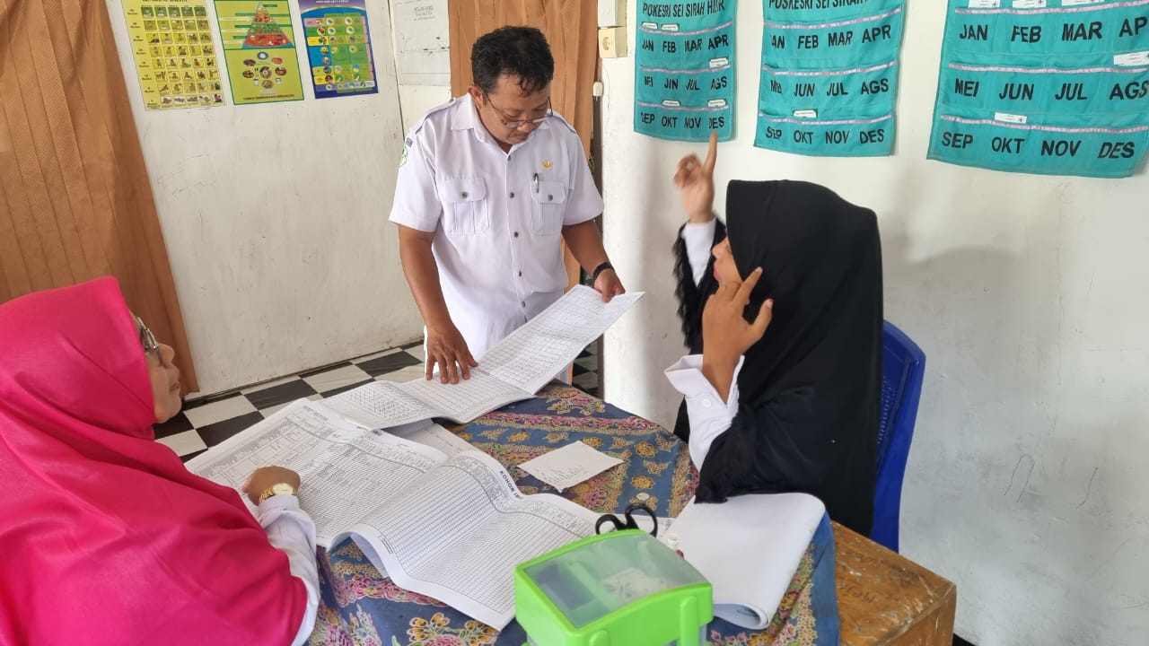 Kunjungan Pustu dan Poskesri Wilayah Kerja Puskesmas Air Haji 
