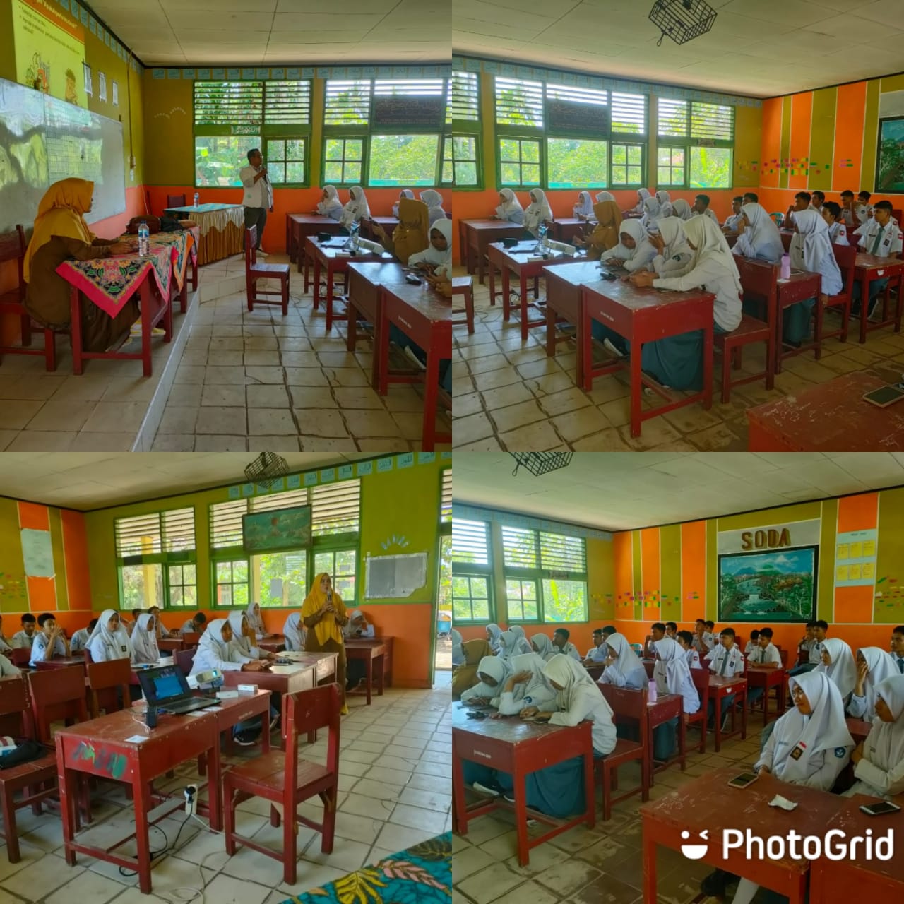 Kegiatan PKPR di SMAN 1 Lengayang Wilayah kerja Puskesmas kambang.