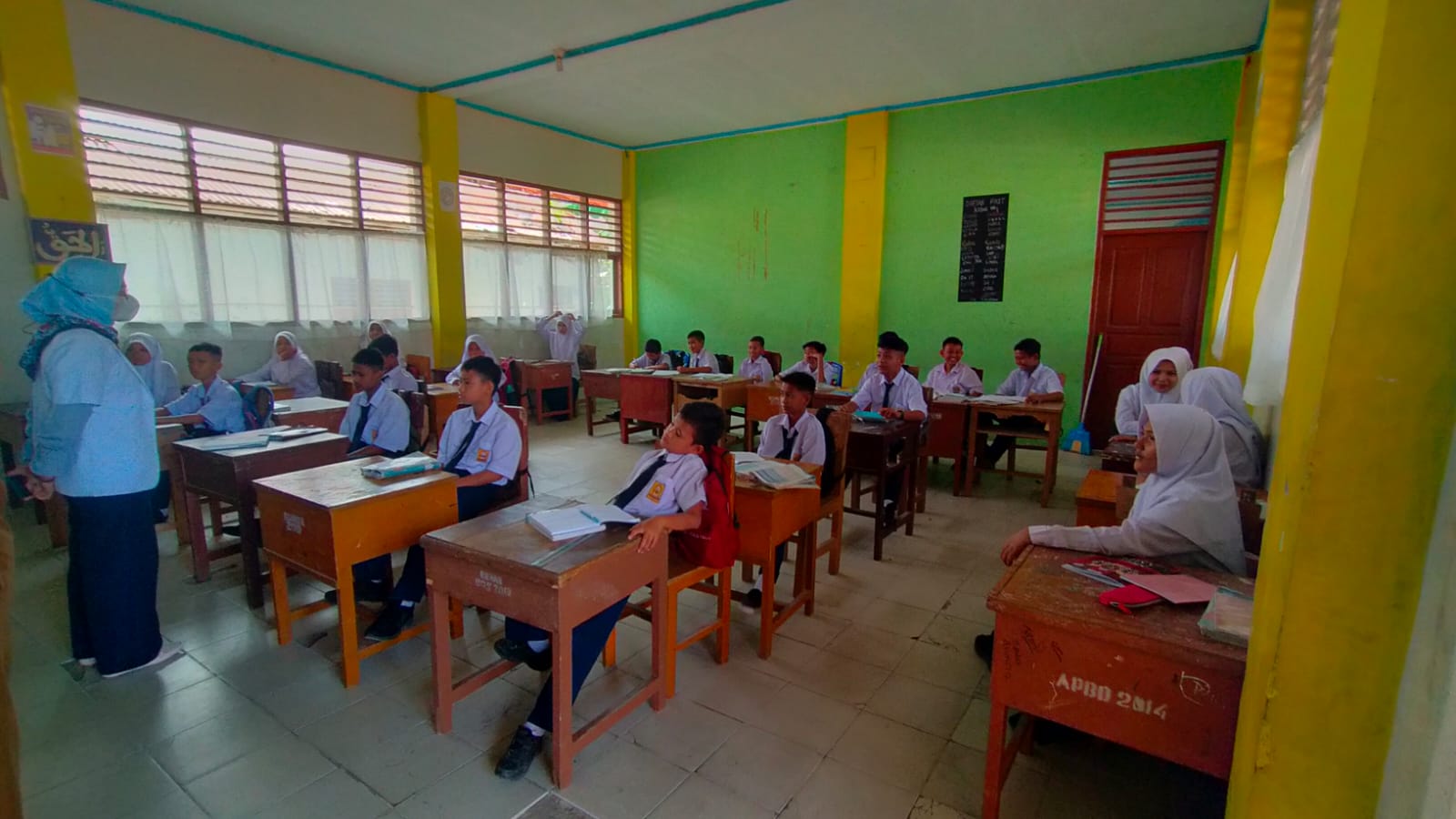 Puskesmas Salido laksanakan Penyuluhan Anemi Gizi Remaja di SLTPN 4 Painan