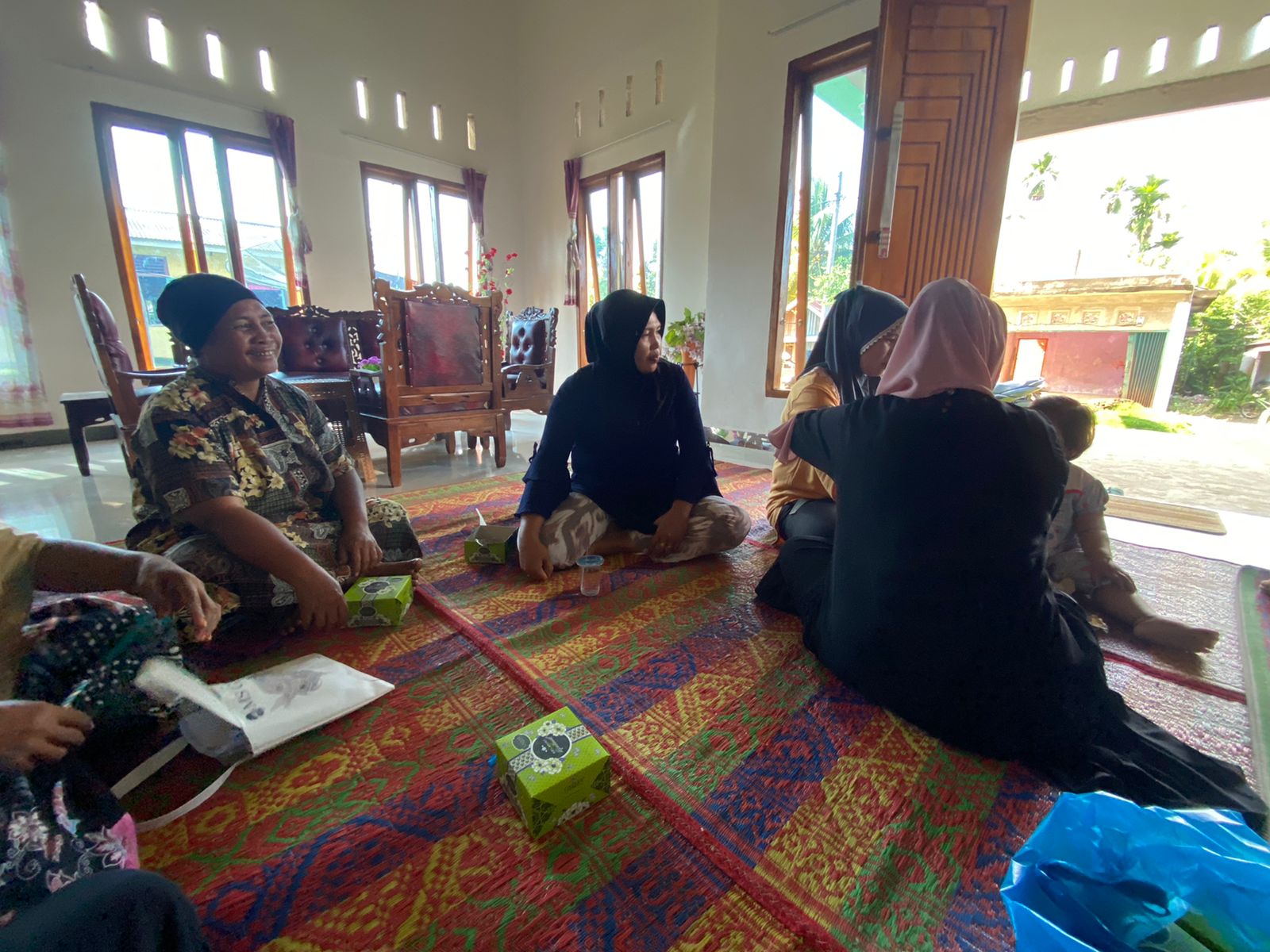 Puskesmas TJ. Beringin laksanakan kegiatan   Kesga  Pemeriksaan berkala pada kelompon kader puskesma
