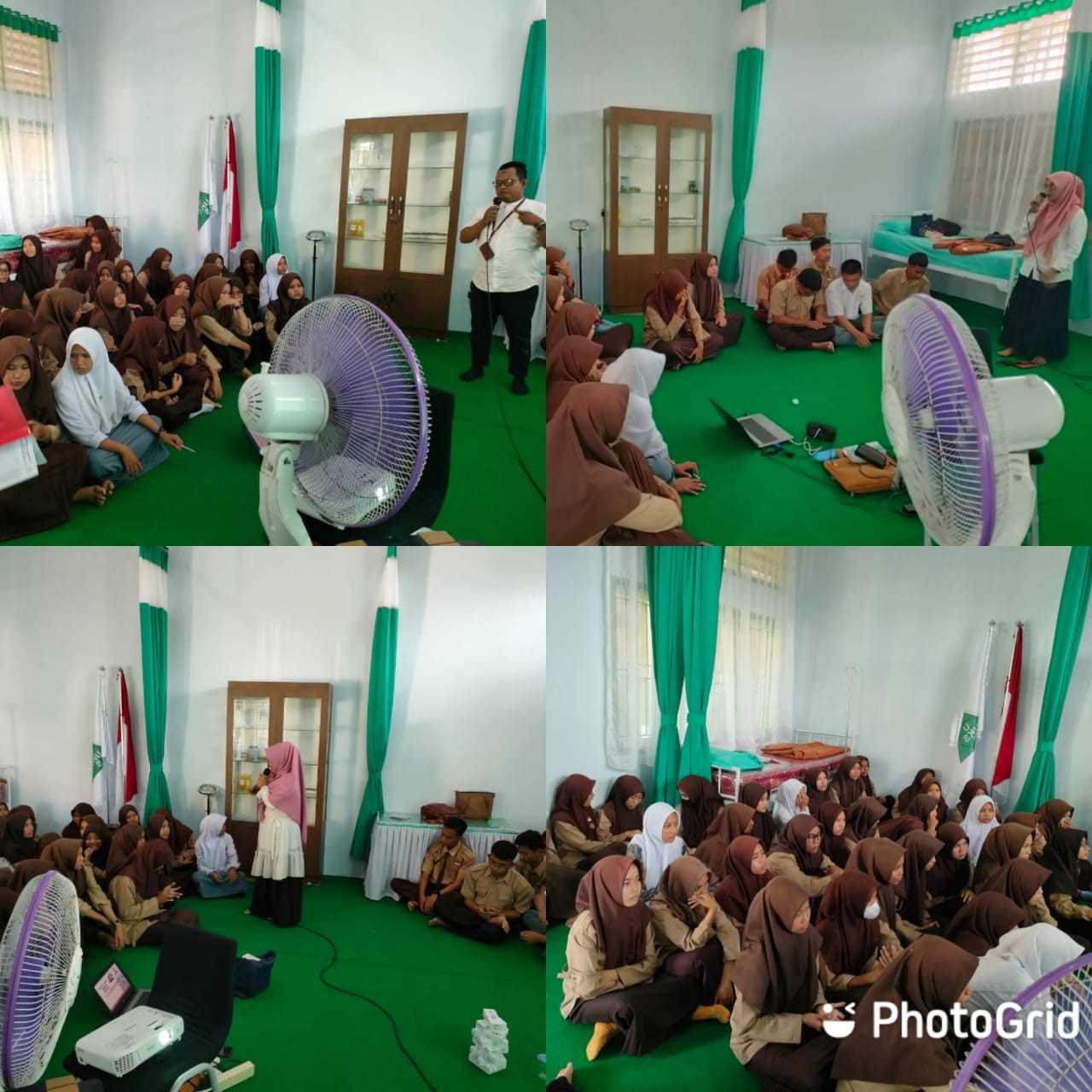 Kegiatan PKPR di SMAN 2 Lengayang Wilayah kerja Puskesmas kambang.