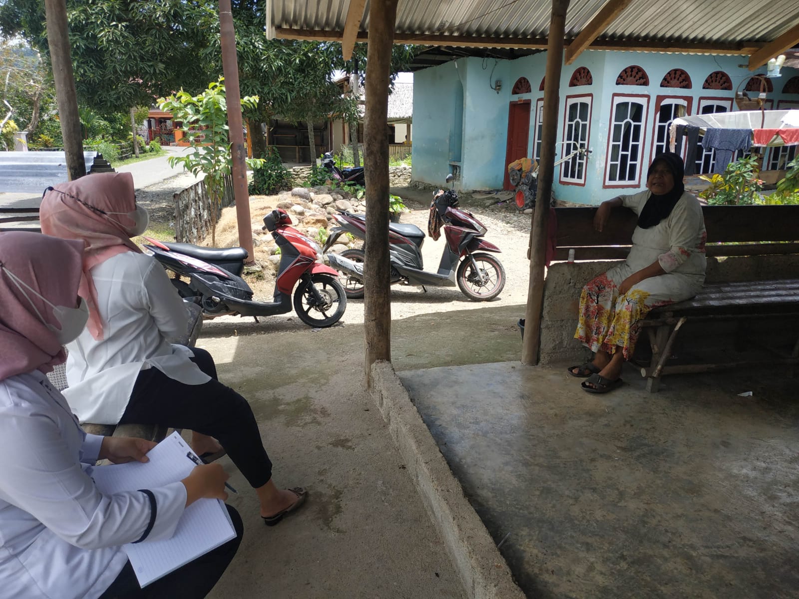 INTERVENSI PIS PK DI NAGARI SUNGAI NYALO I\" Oleh petugas PIS-PK IV koto mudik 