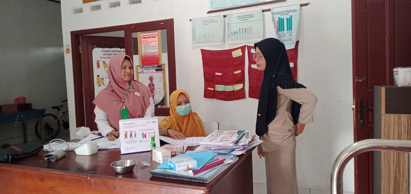 Puskesmas Balai Selasa lalsanakan Monitoring dan Evaluasi (Monev) Pustu (Puskesmas Pembantu) 