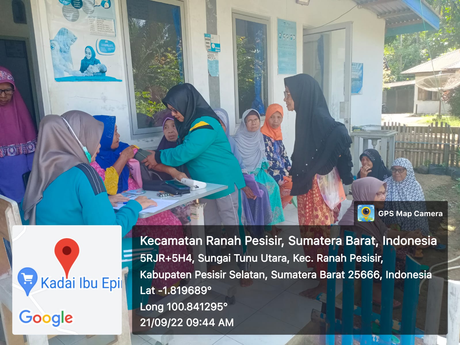 Pusk. Balai Selasa POSBINDU PTM DAN LANSIA SERTA SENAM PROLANIS DINAGARI SUNGAI TUNU UTARA 