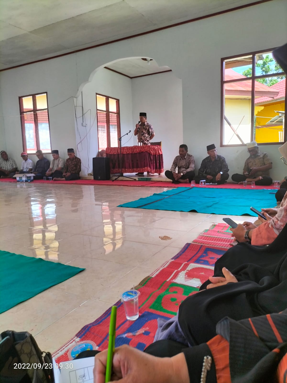 PUSKESMAS AIR HAJI  HADIRI WIRID GABUNGAN SELURUH UPTD DAN INSTANSI DI KECAMATAN LINGGO SARI BAGANTI