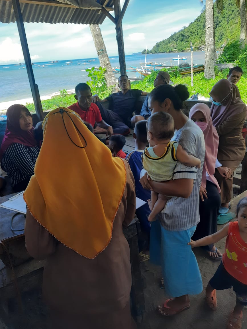 Pelaksanaan Pos Upaya Kesehatan Kerja ( UKK ) Nelayan Sungai Nipah Puskesmas Salido,