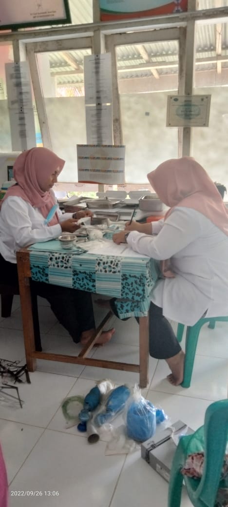 Puskesmas Koto Baru lakukan PENGECEKAN KETERSEDIAAN BARANG ATAU ASET 
