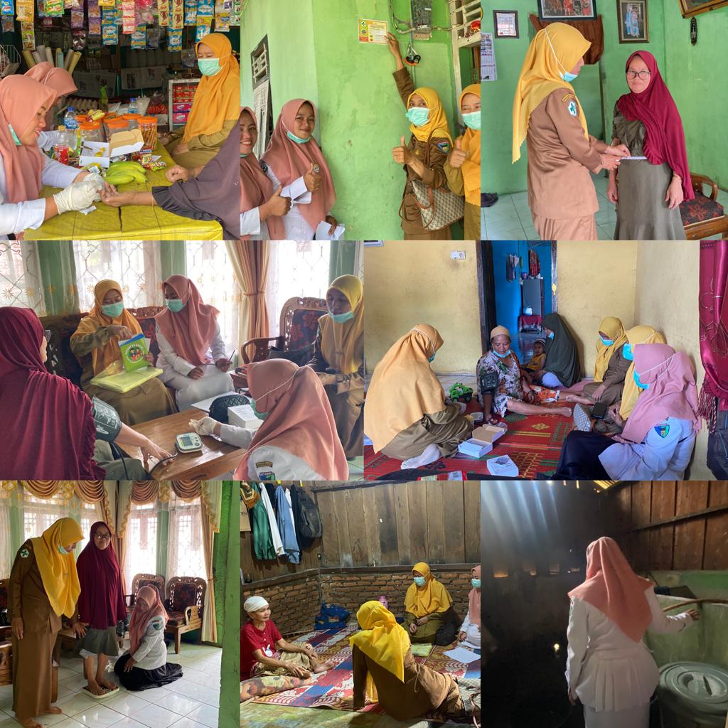 Pusk Tj. Makmur Lakukan kunjungan intervensi lanjutan pada keluarga terkait Program Indonesia Sehat 