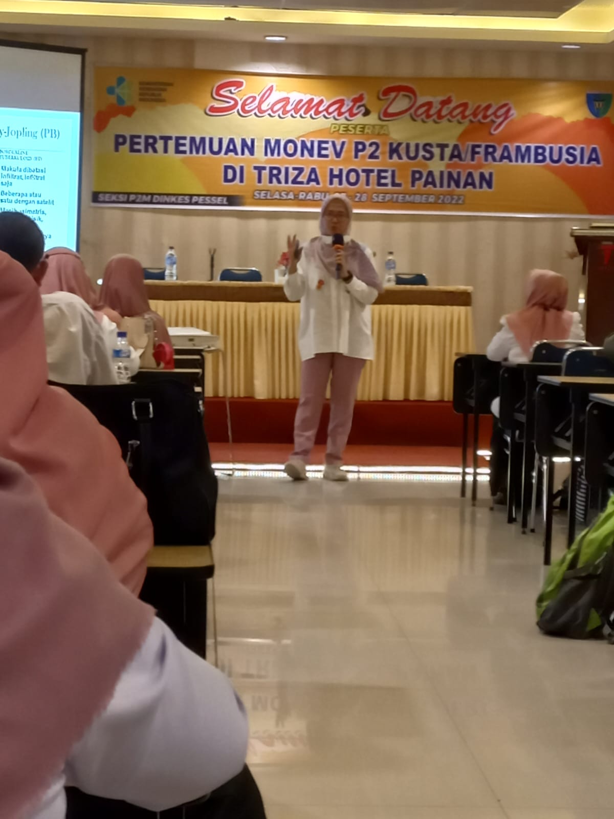 Pertemuan Monitoring dan Evaluasi Program Pencegahan dan Pengendalian ( P2 ) Kusta dan Frambusia   o