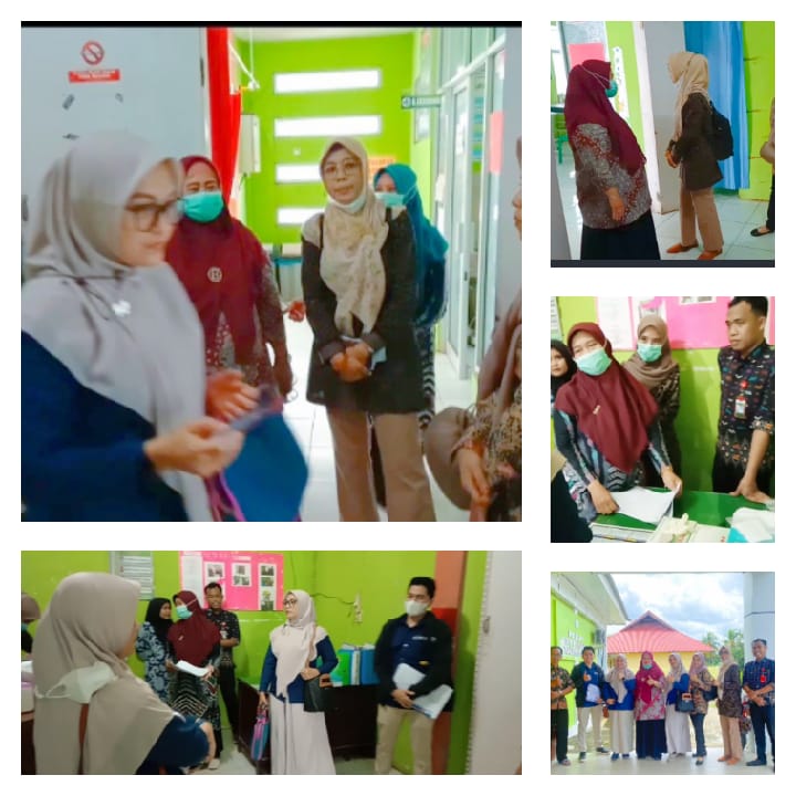 BPJS Cabang Pesisir Selatan melakukan kunjungan ke puskesmas Tanjung Makmur Kecamatan Silaut,sekalig