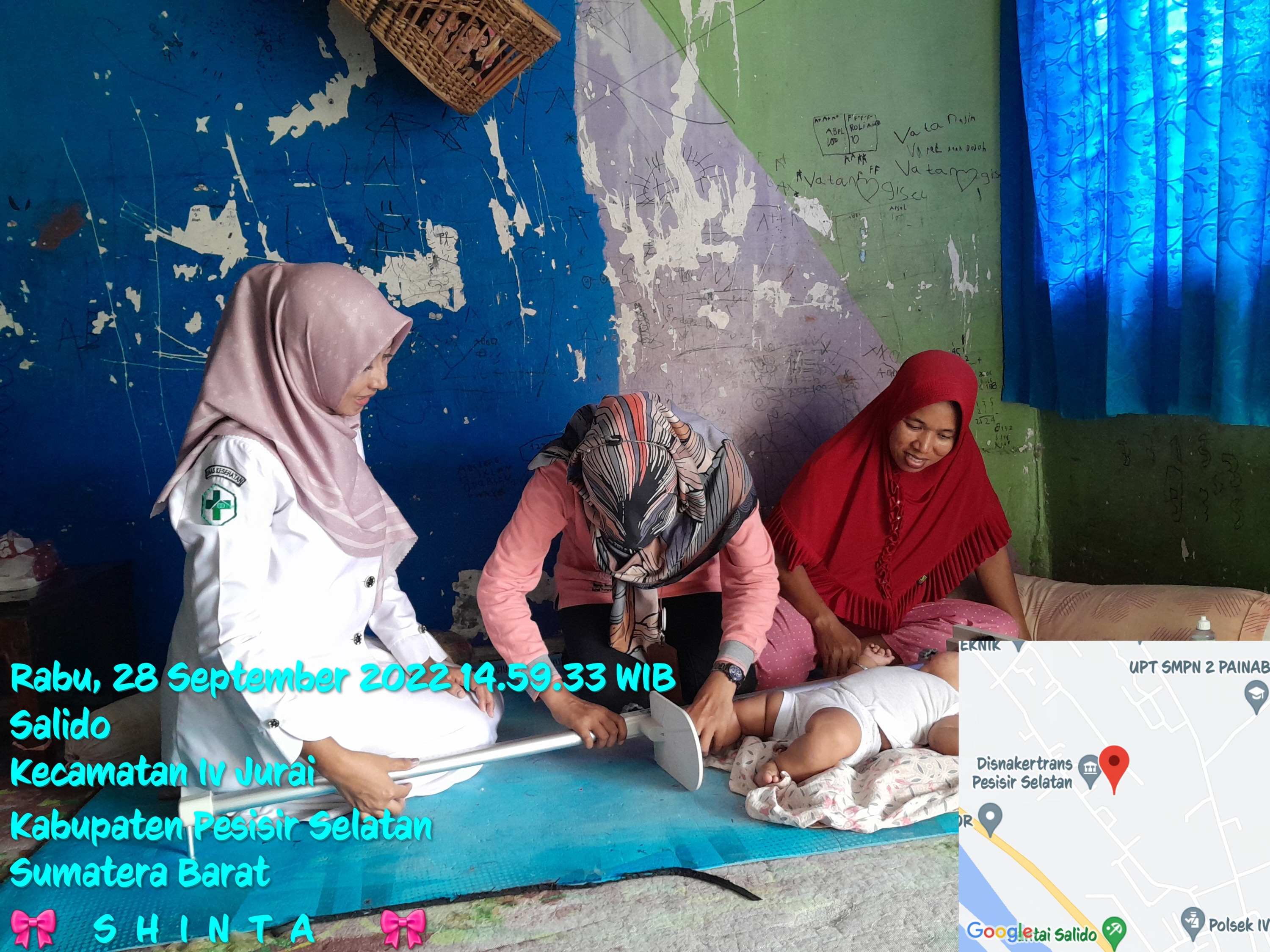 Pelaksanaan SSGI di wilayah Kerja Puskesmas Salido  , 1 Oktober 