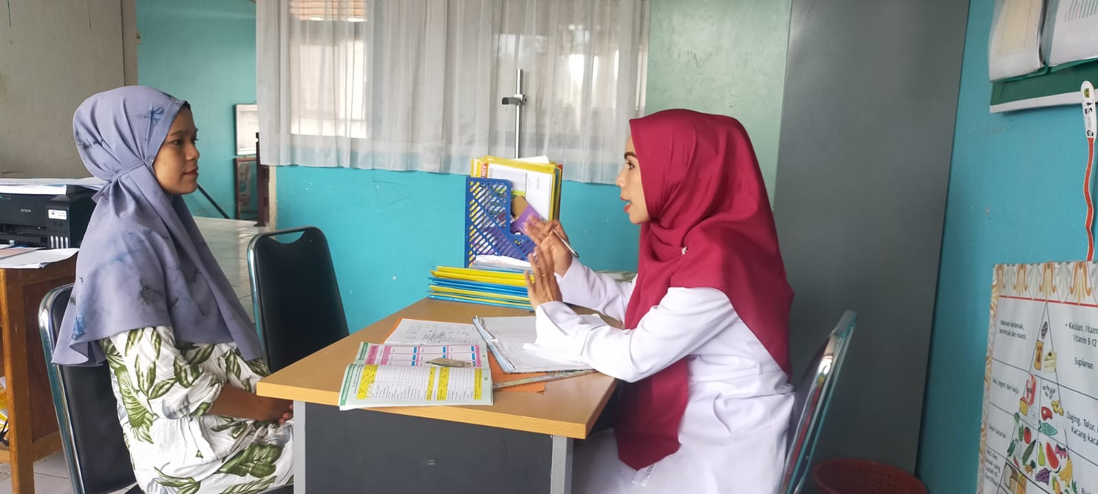 Poli Gizi Puskesmas Air Haji  Pelayanan pada Bumil KEK