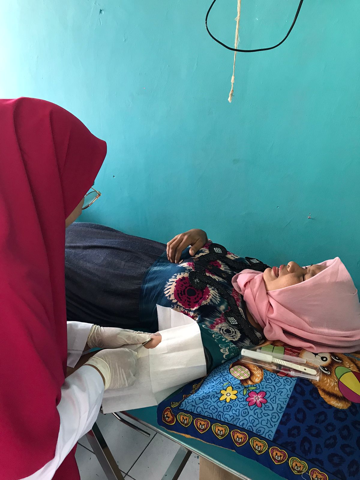 Puskesmas Air Haji  Pemasangan KB Implant pada Ibu Pasca Salin