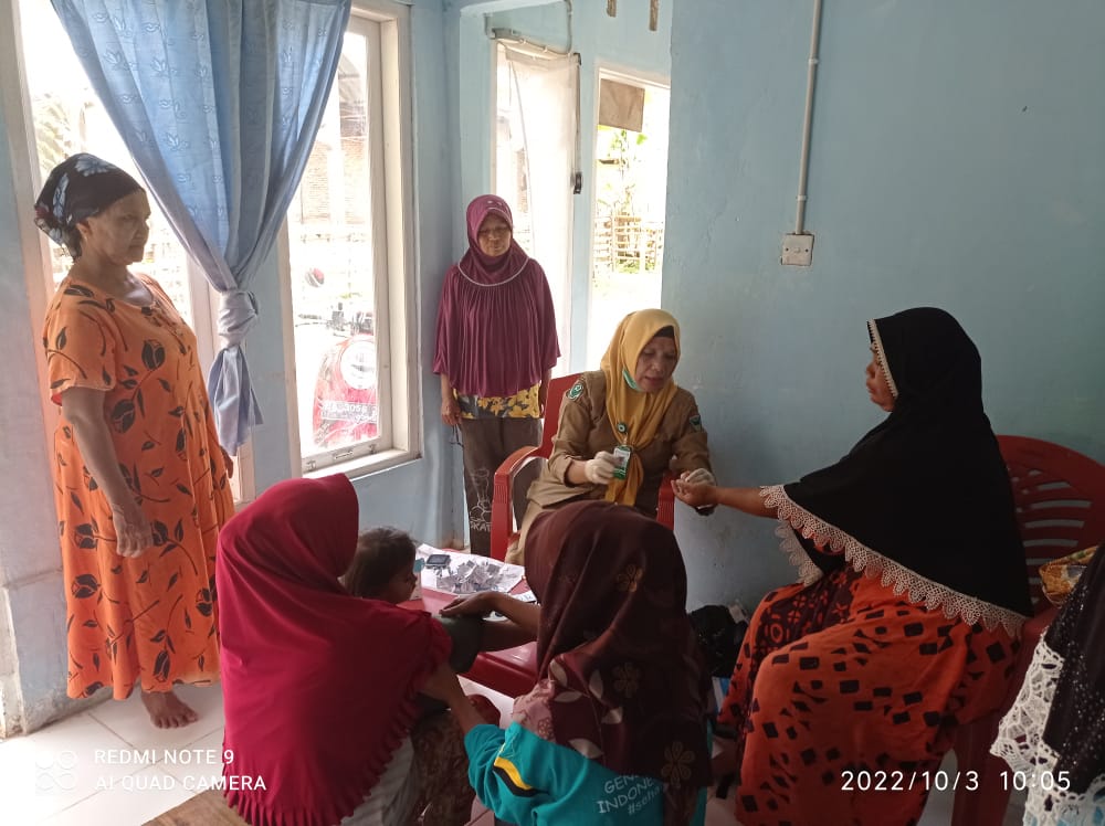 POSBINDU PTM PUSK. B. SELASA (PENYAKIT TIDAK MENULAR) dan LANSIA di NAGARI SUNGAI TUNU 