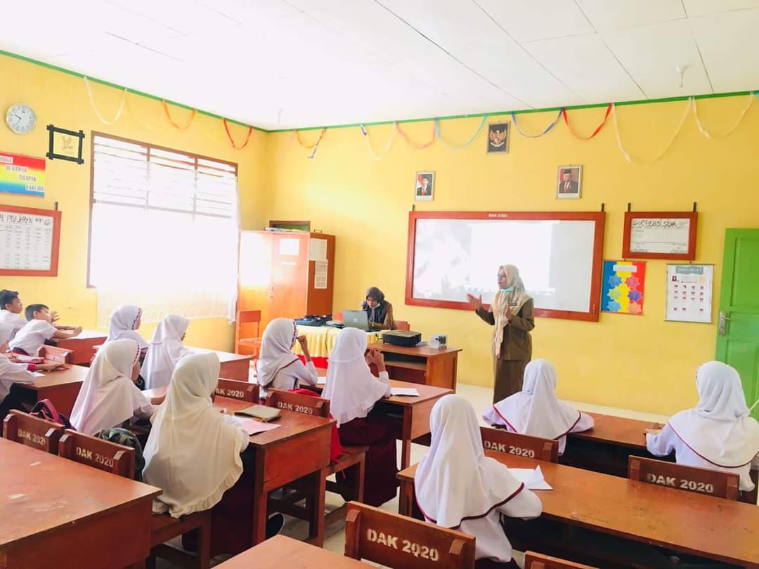 Pembinaan UKS dan pelatihan dokter kecil di SDN 01 penggantingan\" Puskesmas Tapan