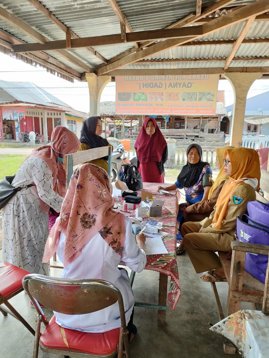 PUSKESMAS KAYU GADANG LAKUKAN INTERVENSI PIS PK DI NAGARI KOTO NAN TIGO SELATAN