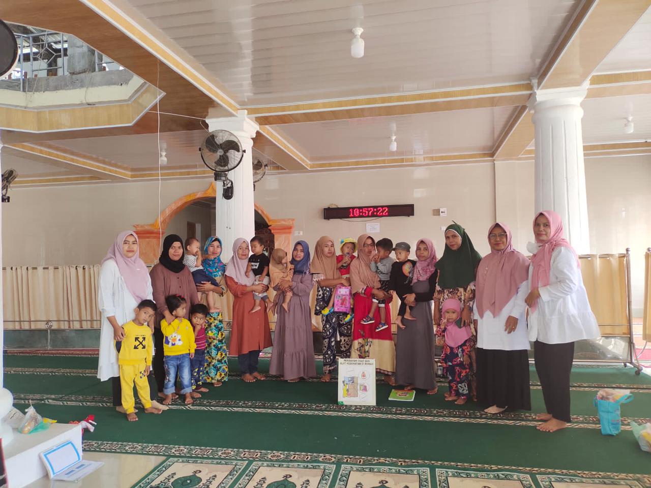 Puskesmas Pasar Kuok Kegiatan kelas Kelas Balita pertemuan 2 di Anakan. 