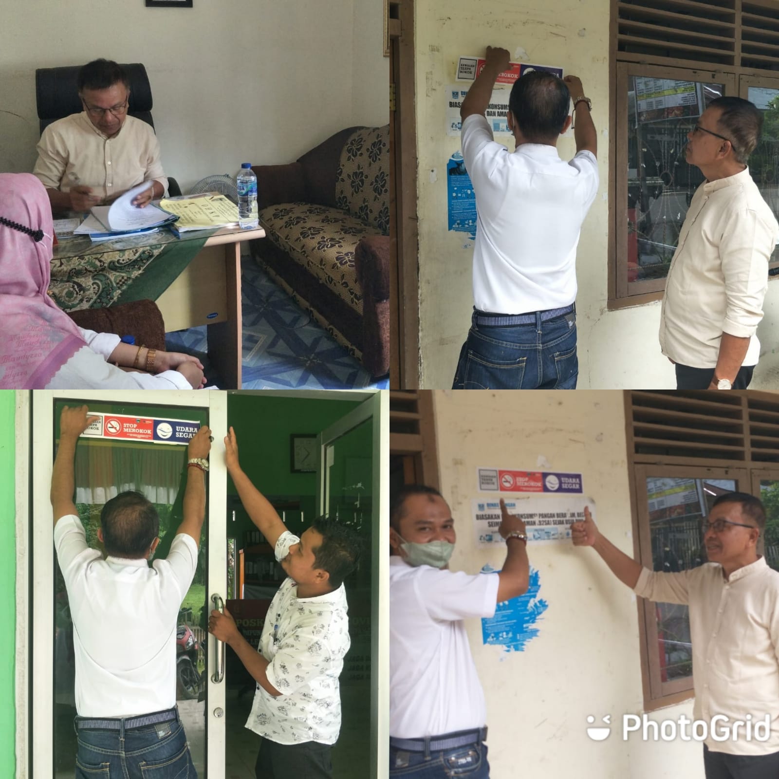 Advokasi Pembentukan KTR (Kawasan Tanpa Rokok) di Nagari Lakitan Tengah, Lakitan Timur   Puskesmas K
