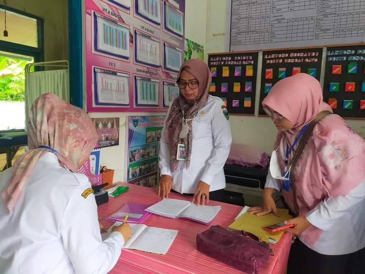 KEGIATAN MONITORING & EVALUASI KE PUSTU DAN POSKESRI DI WILAYAH KERJA PUSKESMAS LUMPO