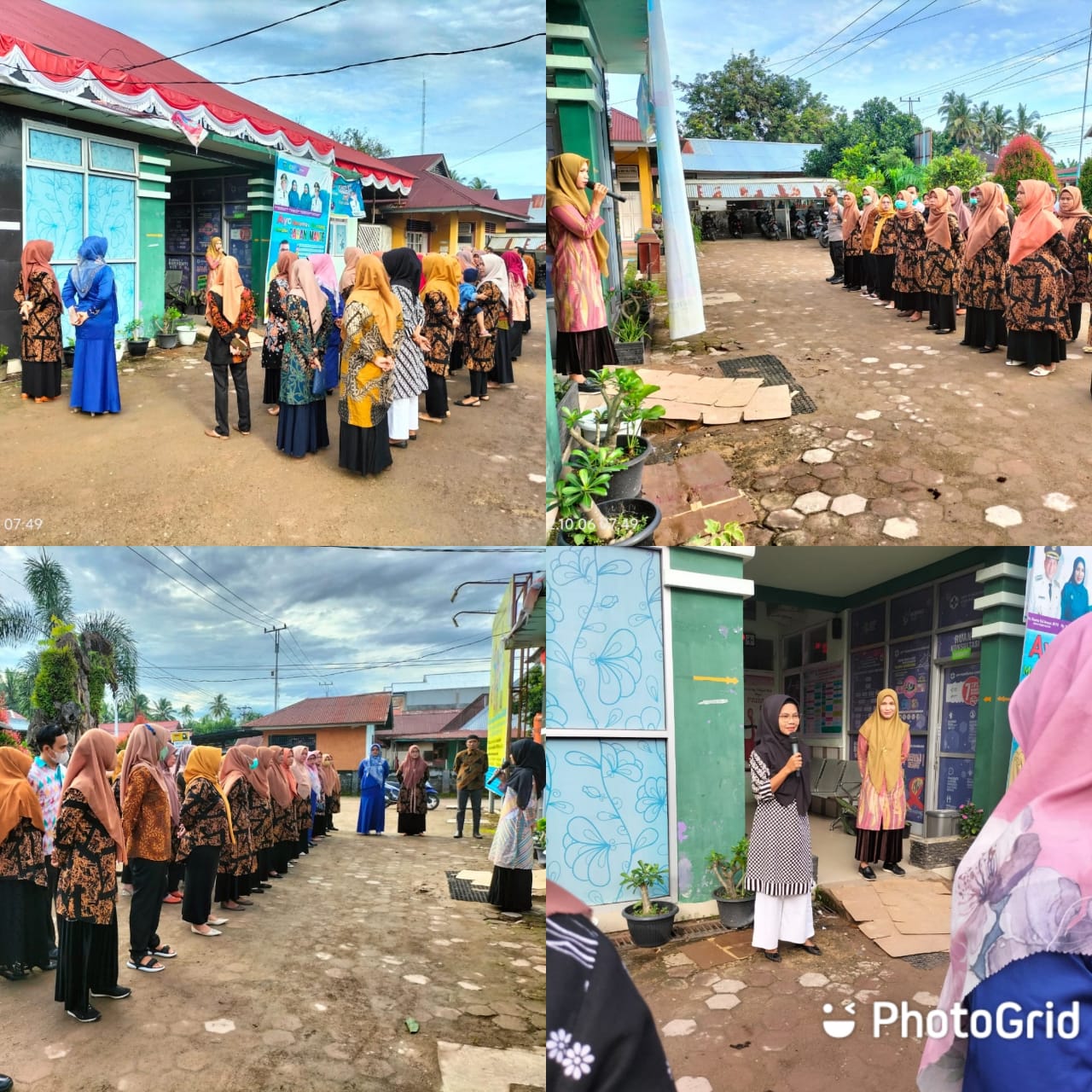 PUSKESMAS KAMBANG Kamis, 6 Oktober 2022 laksanakan apel pagi