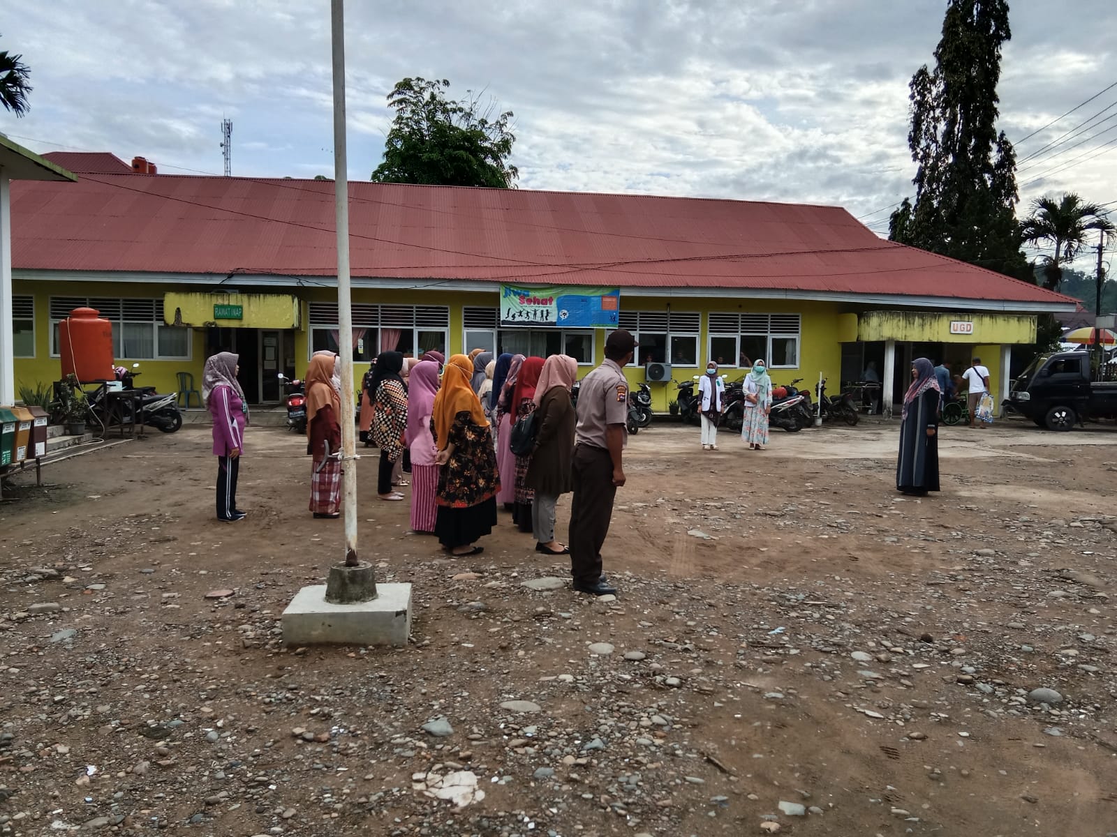 APEL PAGI SEBAGAI SARANA INFORMASI TERBARU PUSKESMAS BALAI SELASA