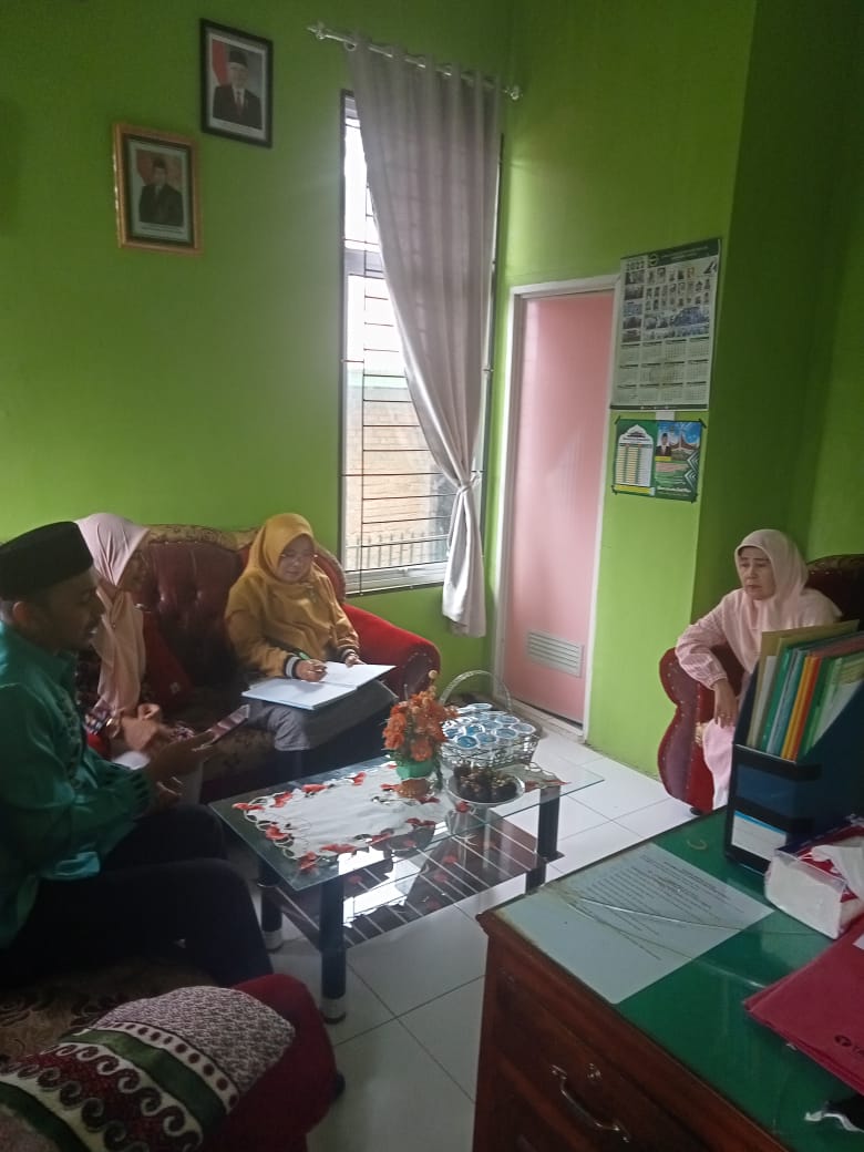Pusk Asam Kumbang sosialisasi antara pihak program catin dan kantor KUA untuk melakukan integrasi ke