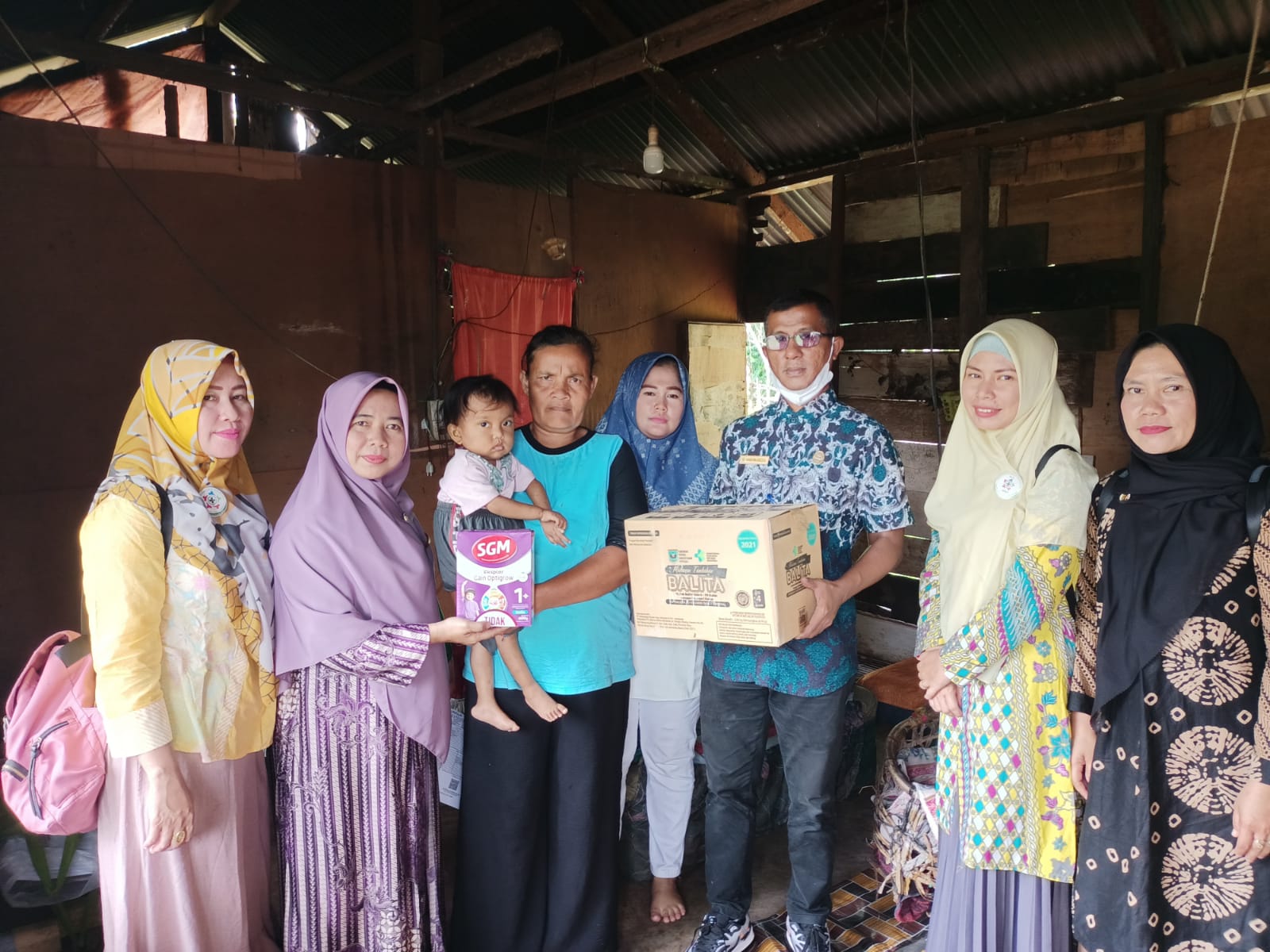 Puskesmas Surantih lakukan home visit Balita stunting di wilayah binaan poskesri Sei Sirah kenagaria