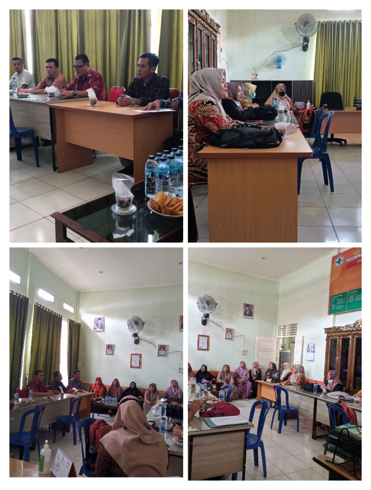 KUNJUNGAN KERJA INSPEKTORAT KABUPATEN PESISIR SELATAN KE PUSKESMAS AIRPURA
