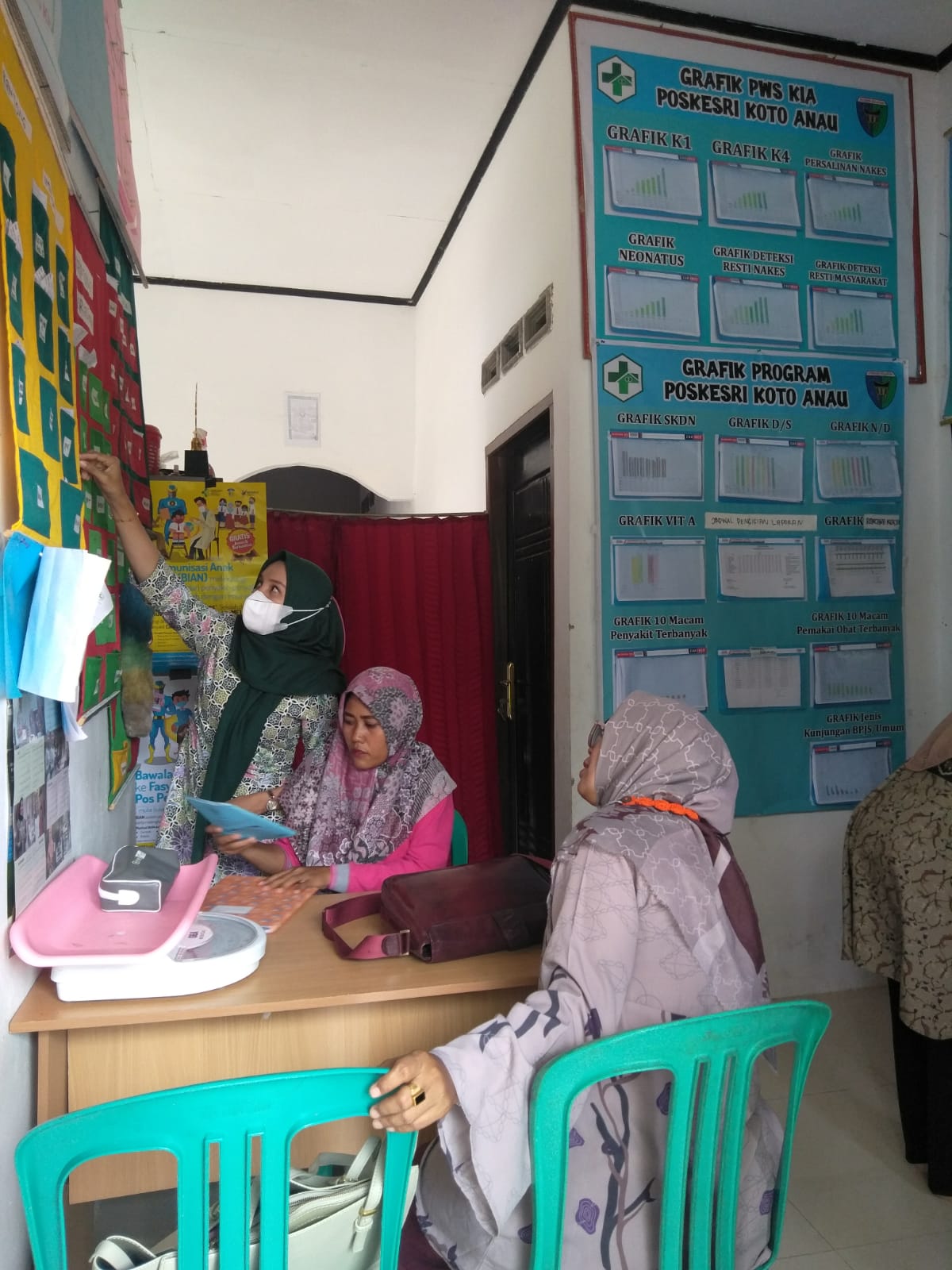 \" Pembinaan dan Monev tim kesga KIA ke Pustu poskesri wilayah puskesmas Tapan\" 