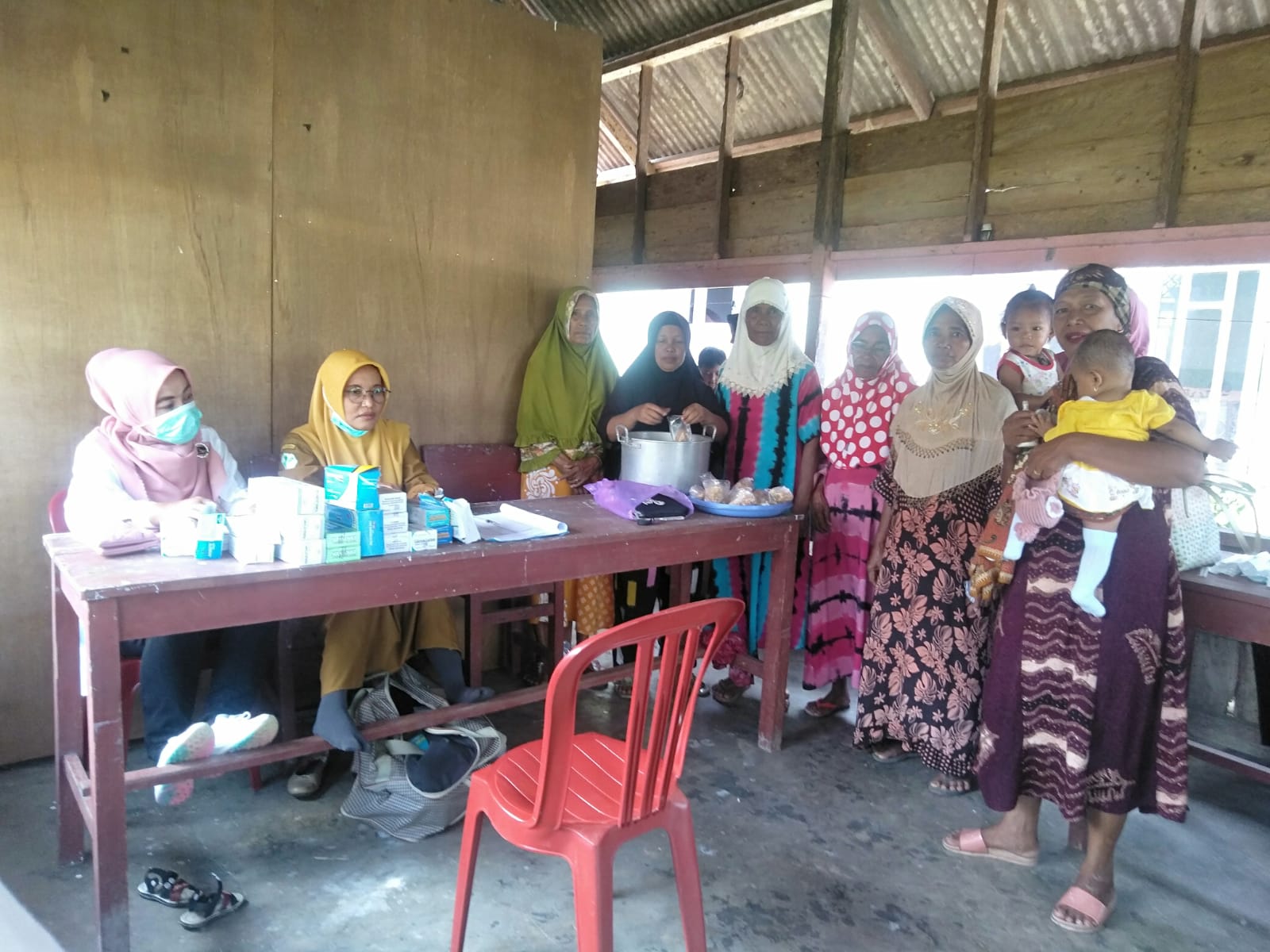 Puskesmas Air Haji laksanakan   Posyandu Lansia Di muara jambu,rabu,11 Oktober 2022