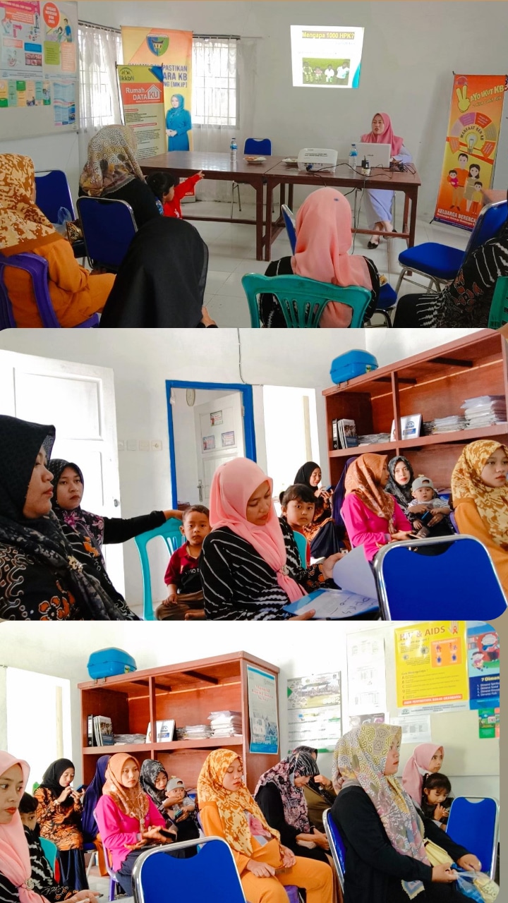 Puskesmas Tanjung Makmur   penyuluhan di balai penyuluhan KB kecamatan Silaut, dengan materi tentang