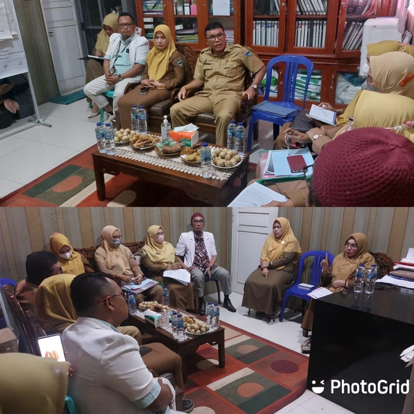 Audit Maternal Perinatal di UPT Puskesmas Kambang bersma Bapak Kepala Dinas beserta rombongan Tim da