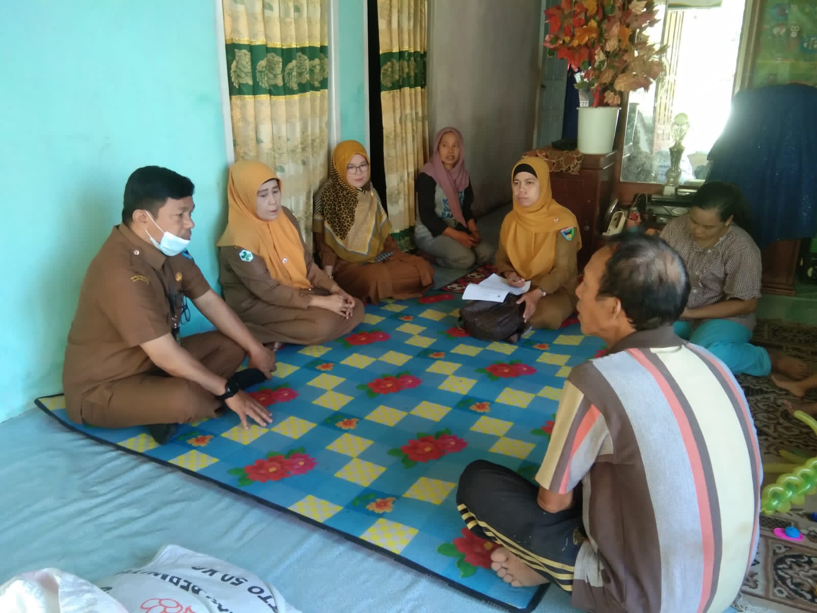 Kunjungan Audit Maternal dan Perinatal di Muaro Air puskesmas asam kumbang. 