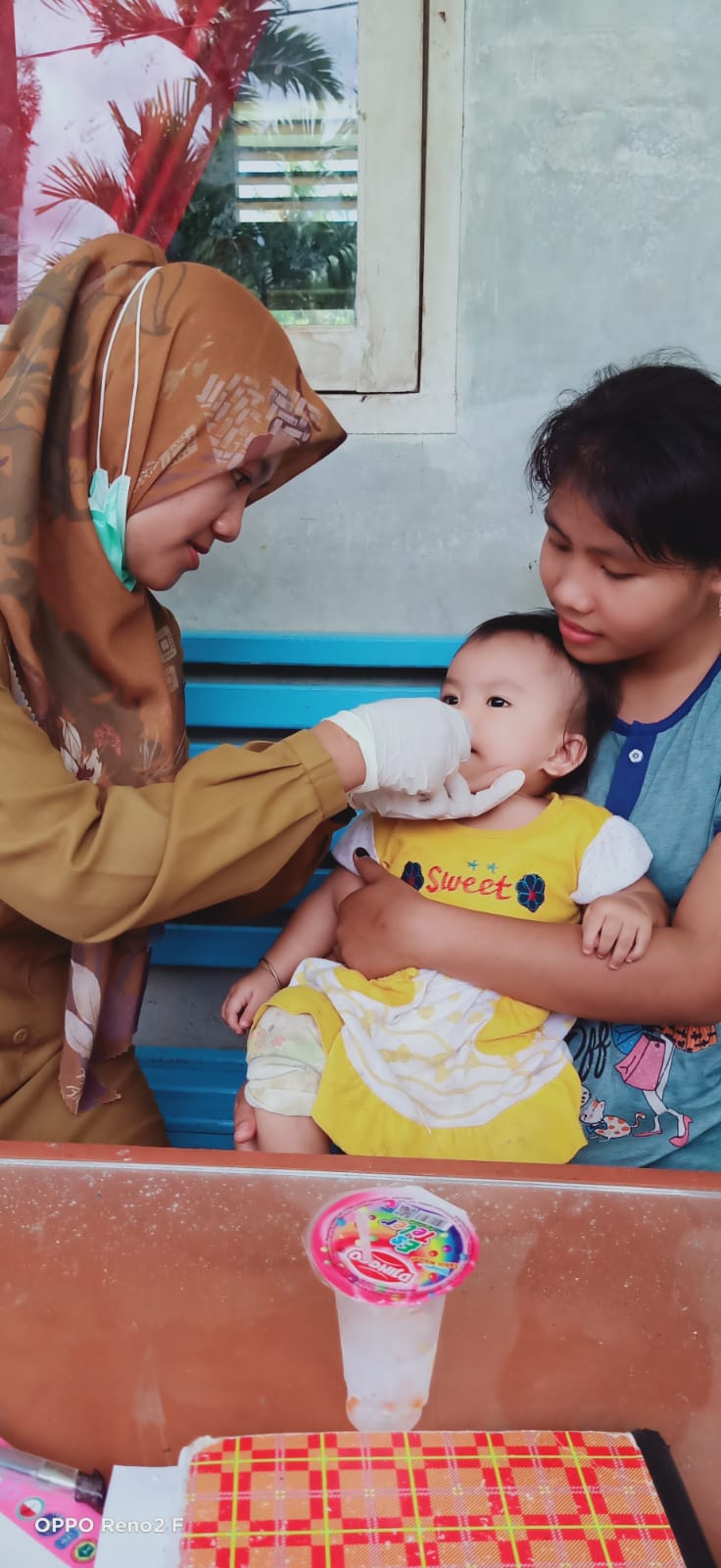 Pelaksanaan Posyandu di Sungai Salak Nagari Koto Rawang  Puskesmas Salido