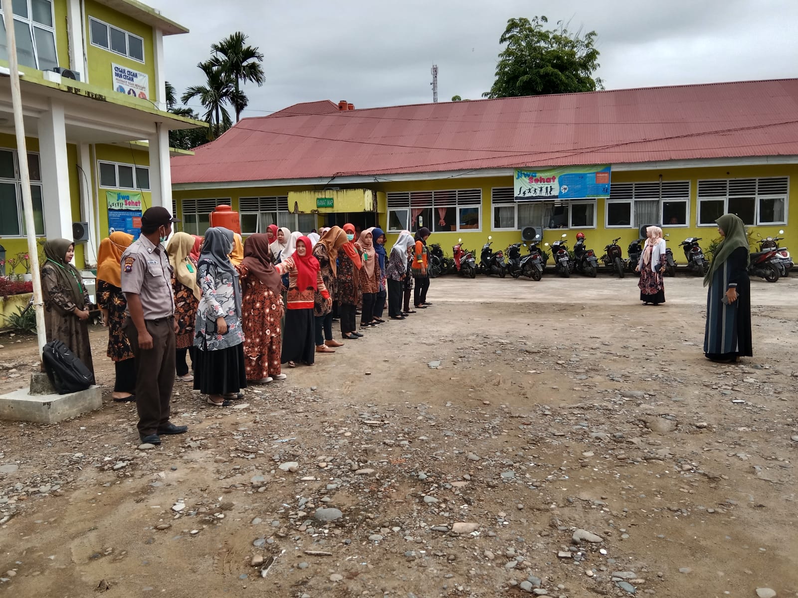 APEL PAGI SEBAGAI SARANA INFORMASI TERBARU PUSKESMAS BALAI SELASA